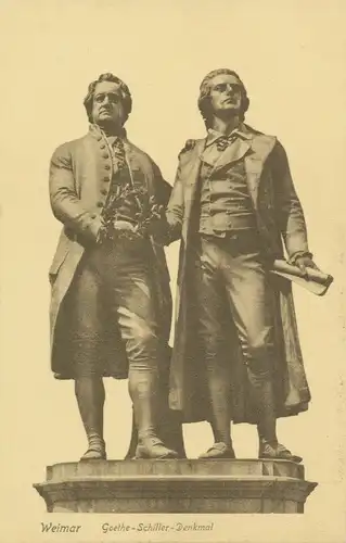Weimar Goethe-Schiller-Denkmal ngl 108.097