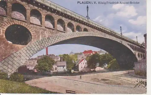 Plauen König Friedrich August-Brücke gl1920 69.848