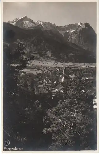 Partenkirchen und seine Berge gl1925 24.229