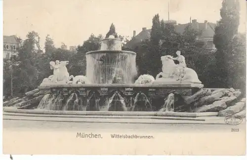 München Wittelsbach-Brunnen gl1907 24.239