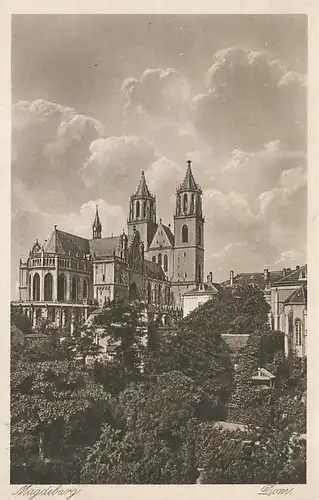 Magdeburg Dom feldpgl1918 114.839