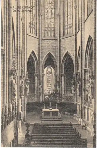 Halberstadt Dom von innen ngl 24.800