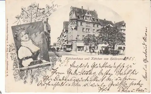 Heilbronn a.N. Kätchen und ihr Häusle gl1905 24.328