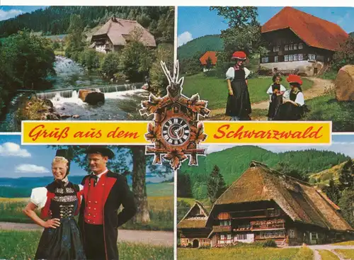 Gruß aus dem Schwarzwald Trachten gl1992 108.189