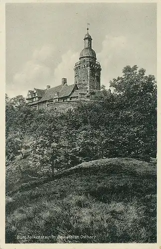Burg Falkenstein im Selketal im Ostharz gl1941 117.998