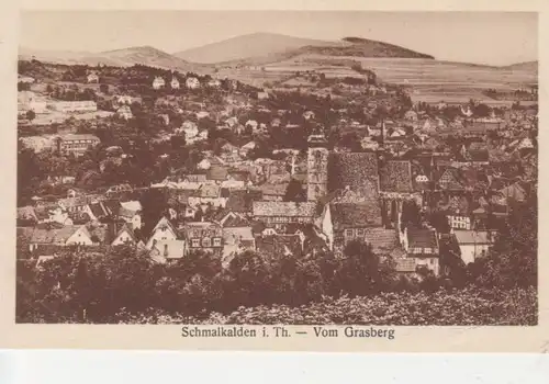 Schmalkalden Panorama vom Grasberg aus ngl 89.161