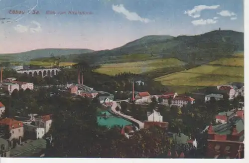 Löbau Blick vom Nicolaiturm gl1920 86.138