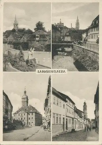 Bad Langensalza Teilansichten gl1951 125.208