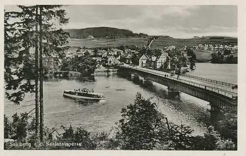 Saalburg a.d. Saaletalsperre gl1951 110.784