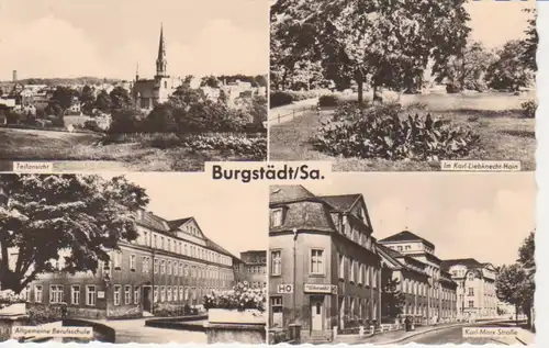 Burgstädt Berufsschule Straße Panorama ngl 69.359