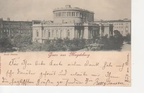 Magdeburg Stadt-Theater gl1897 90.636