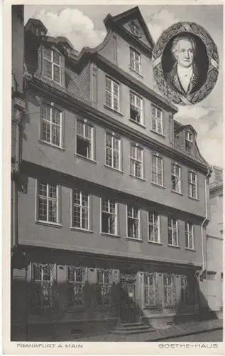 Frankfurt/Main Goethe-Haus gl1932 B5554