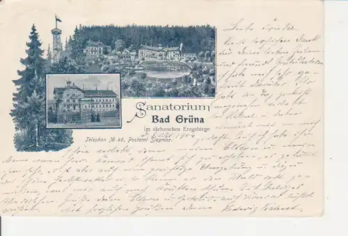 Grüna Sanatorium gl1904 69.381