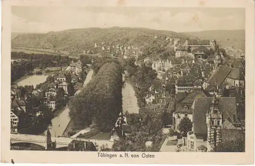 Tübingen von Osten gl1919 25.585