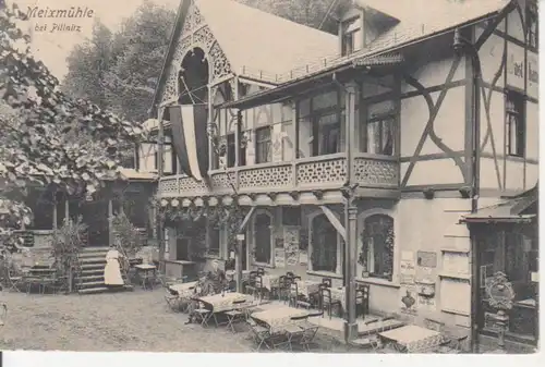 Meixmühle bei Pillnitz gl1909 86.380