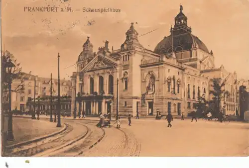 Frankfurt a.M. Schauspielhaus gl1913 24.220