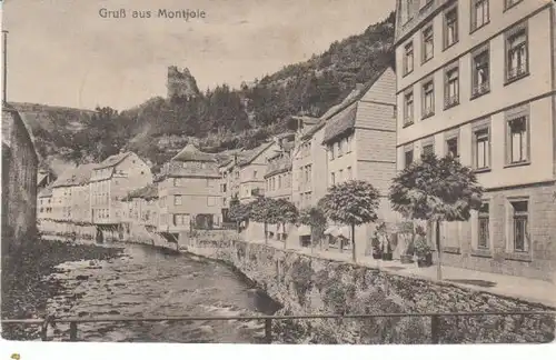 Gruß aus Monjoie/Monschau feldpgl1918 24.384