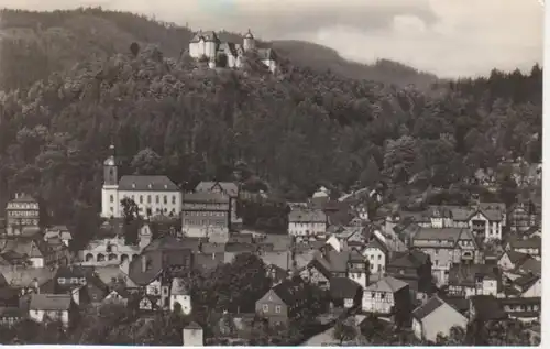 Leutenberg Panorama und Friedensburg glca.1950 88.775