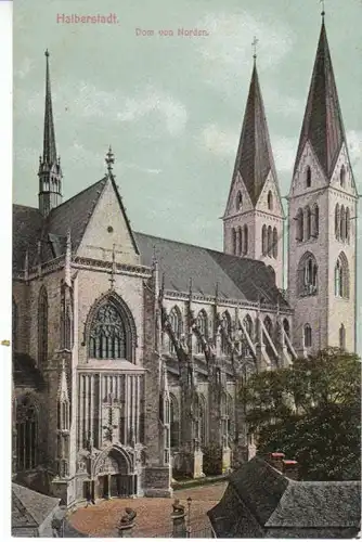 Halberstadt Dom von Norden ngl 24.799