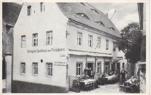 Königstein Elbe Schrägers Gasthaus gl1930 84.854