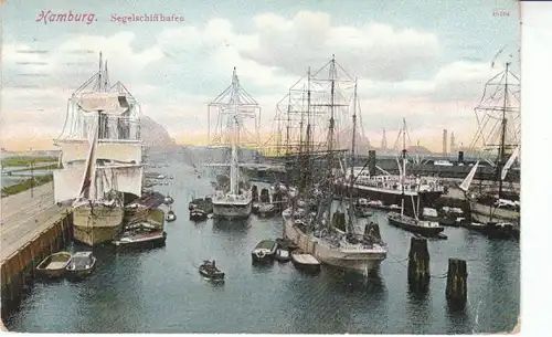 Hamburg Segelschiff-Hafen gl1910 24.550