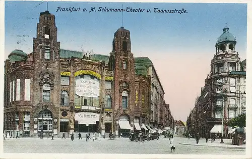 Frankfurt a.M. Schumanntheater Taunusstr gl1929 132.049