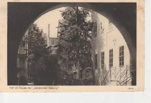 Jena Hof Jenaische Zeitung feldpgl1917 89.048