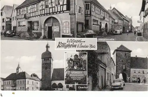 Billigheim b.Landau Pfalz Gasthaus u.a. ngl 24.464