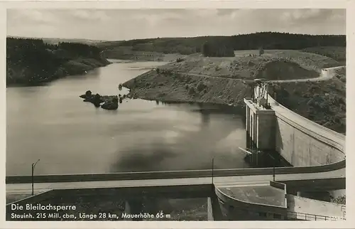 Die Bleilochsperre gl1933 110.817