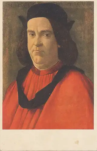 Portrait of Lorenzo Lorenzano v. Botticelli ngl 113.476