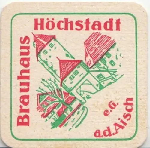 Bierdeckel - Brauhaus Höchstadt Aisch ngl 24.537