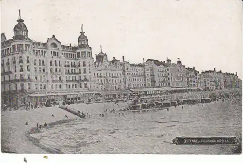 Ostende Les Grand Hôtels feldpgl1915 25.227