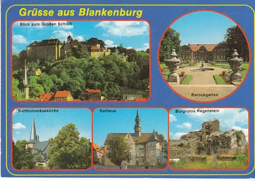 Blankenburg/Harz Mehrbildkarte gl2005 28.818