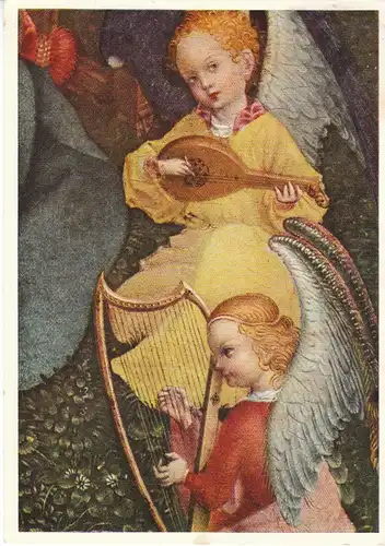 STEFAN LOCHNER Musizierende Engel gl1937 28.541
