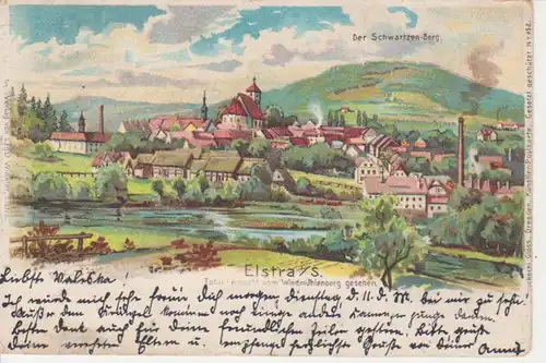 Elstra Totalansicht vom Windmühlenberg gl1901 85.120