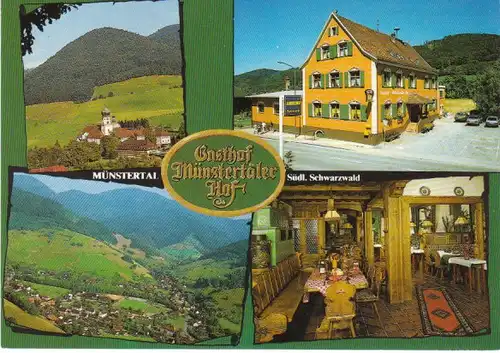 Schwarzwald Münstertal Münstertäler Hof ngl 26.649