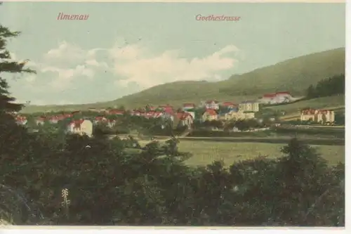 Ilmenau Goethestraße gl1909 89.819