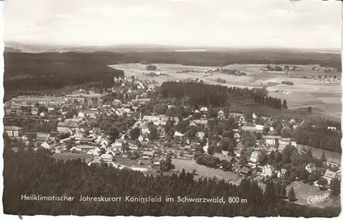 Königsfeld Schwarzwald Luftbild gl~1970? 25.886