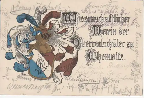 Chemnitz Wissensch. Verein der Oberreals. gl1920 84.794