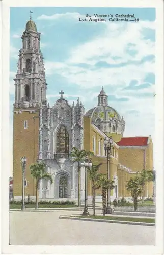 St. Vincent's Cathedral, Los Angeles Calif. ngl 25.097