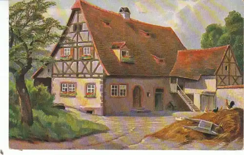 Fränkisches Bauernhaus gl~1910? 27.505