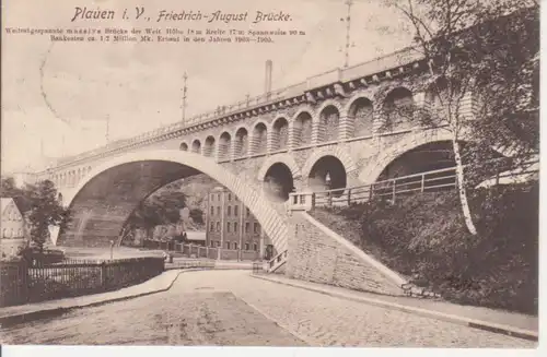 Plauen Friedrich-August-Brücke gl1908 69.861