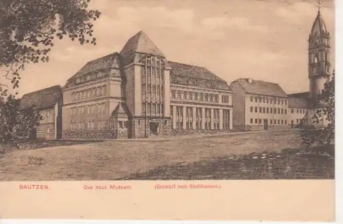 Bautzen Das neue Museum gl1913 85.920