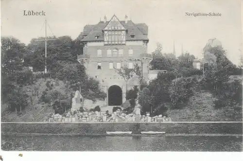 Lübeck Navigations-Schule gl1909 24.881