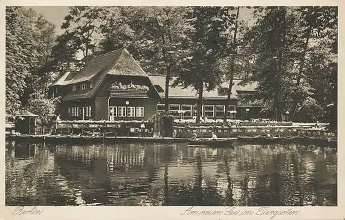 Berlin-Tiergarten Partie Am neuen See gl1938 116.997