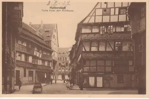 Halberstadt Partie hinter dem Richthause ngl 90.957