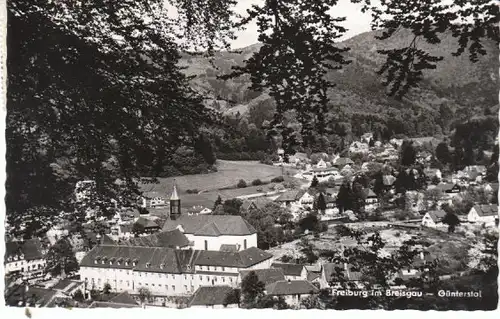 Freiburg i.Br. Blick auf Günterstal gl1962 25.648