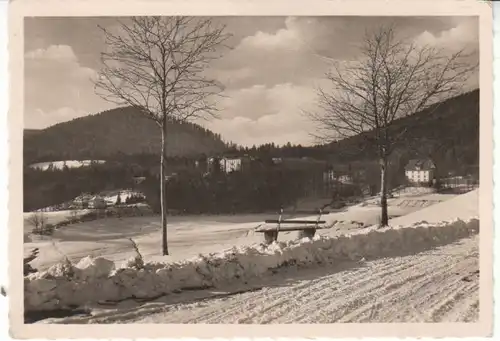 Schwarzwald Friedrichsheim im Schnee gl1941 26.101