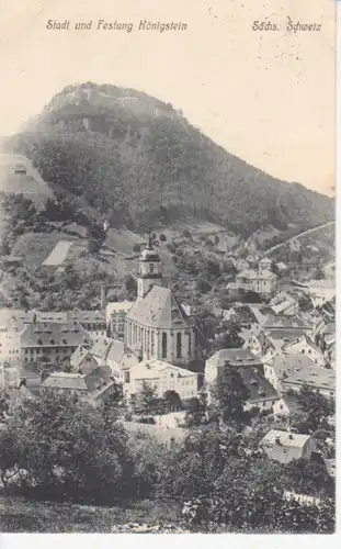 Stadt und Festung Königstein feldpgl1916 84.868