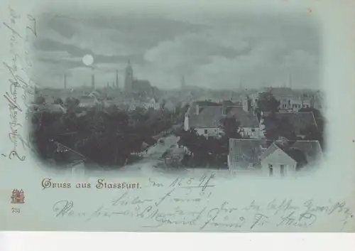 Staßfurt Stadtpanorama gl1898 90.692